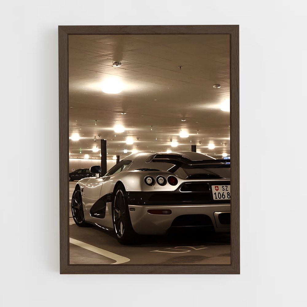 Poster Trevita Éclat – affiche Koenigsegg (vue 5)